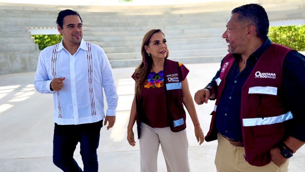 Anuncia Mara Lezama inversión de 15 millones de pesos para cuarta etapa del Poliforum de la UT Cancún